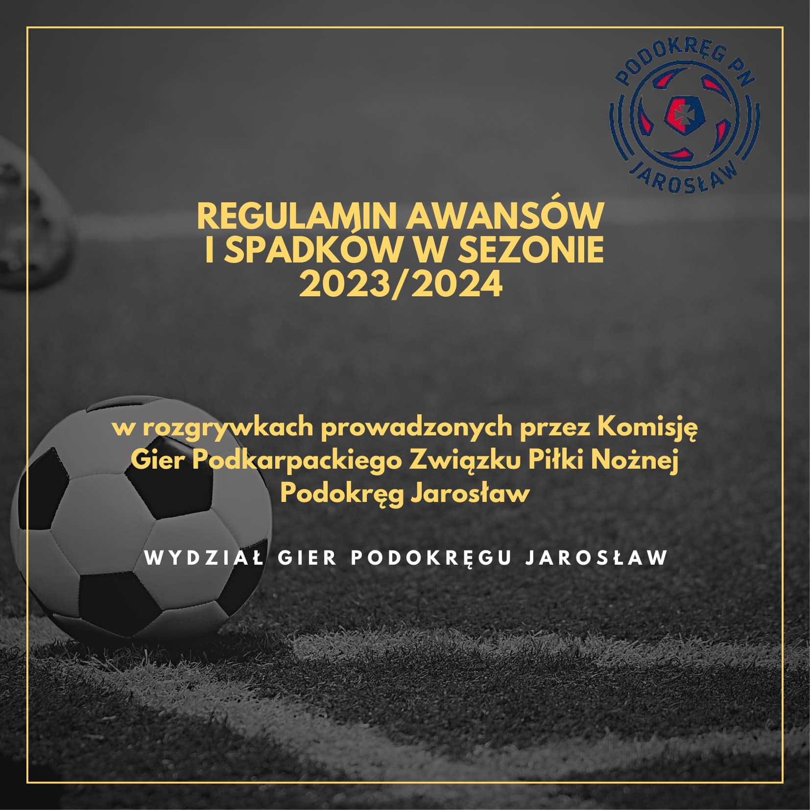 Czarne i Żółte Zdjęcie Piłka Nożna Zaproszenie