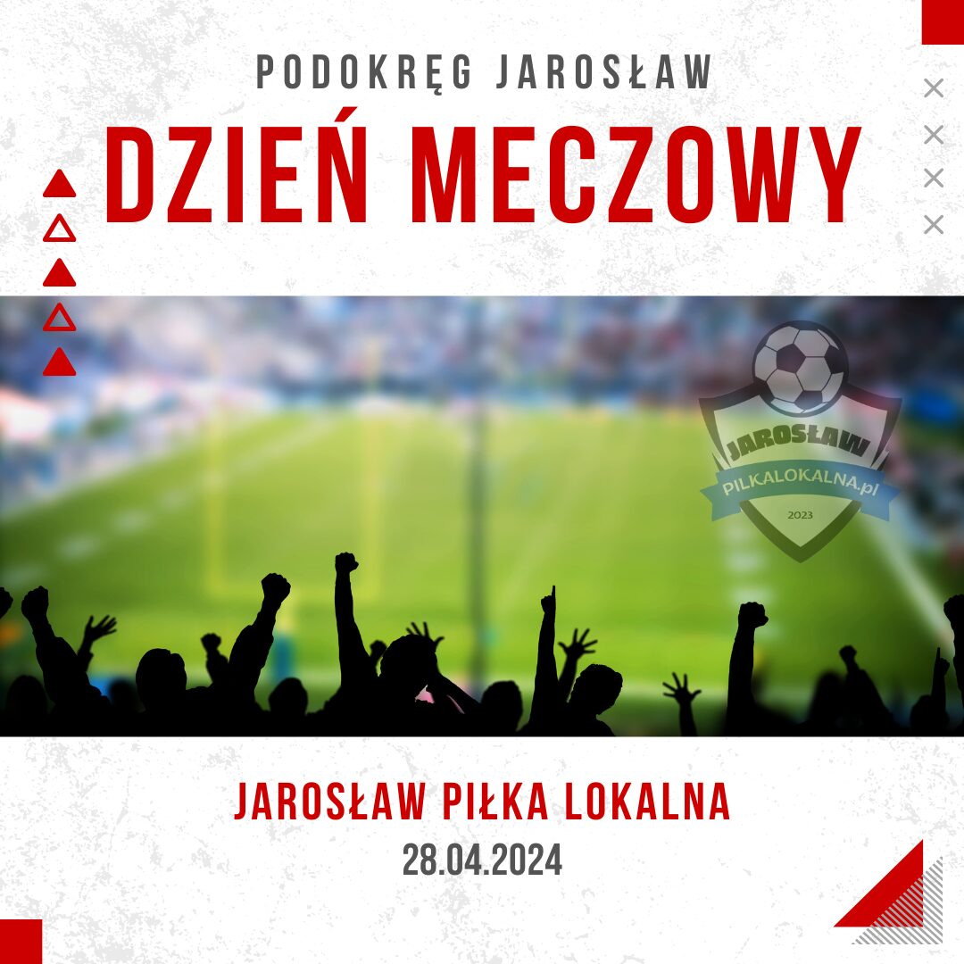 White Red Black Modern Football Match Day Instagram Post